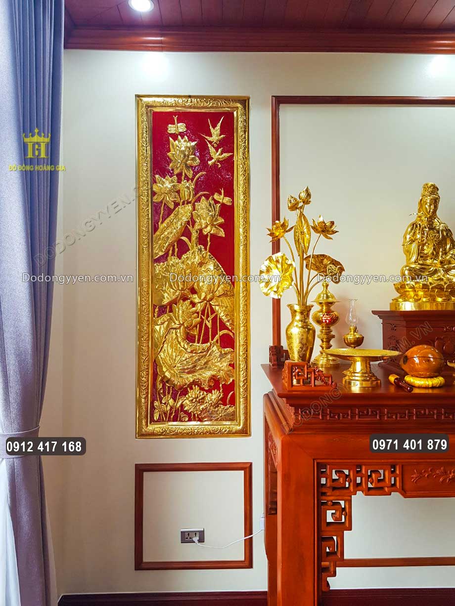 Khung tranh liền đồng v&ocirc; c&ugrave;ng chắc chắn